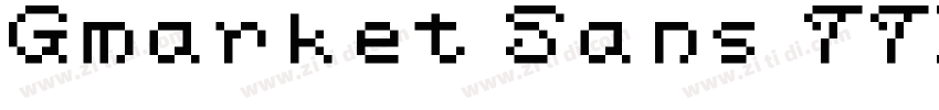 Gmarket Sans TTF字体转换
